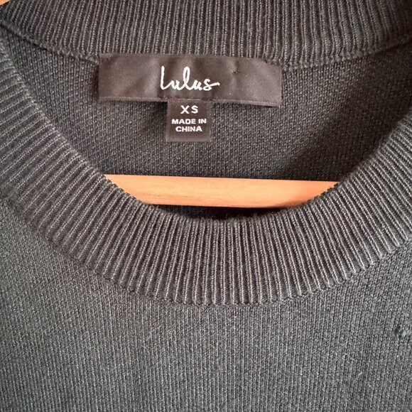 Lulus Rhapsodize Emerald Green Balloon-Sleeve Midi Sweater Dress XS Holiday Fall - Picture 5 of 7